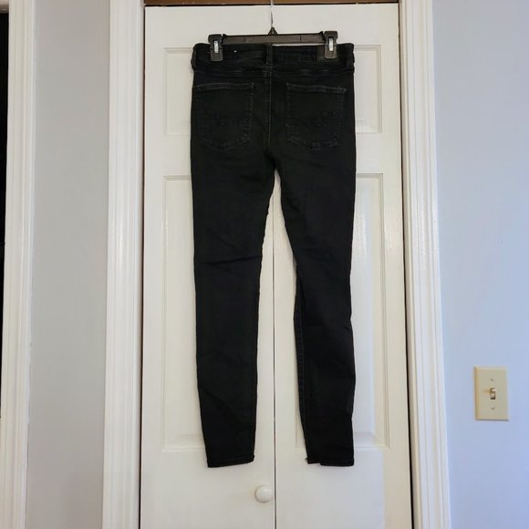 American Eagle Next Level Stretch Hi Rise Jeggings, Ladies Size 8 Regular - Picture 2 of 5